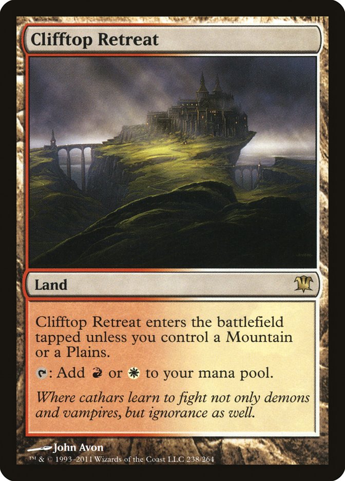 Clifftop Retreat [Innistrad] | The CG Realm