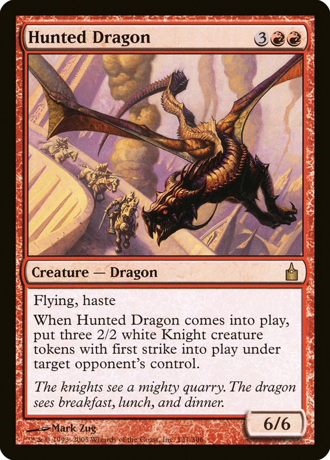 Hunted Dragon [Ravnica: City of Guilds] | The CG Realm