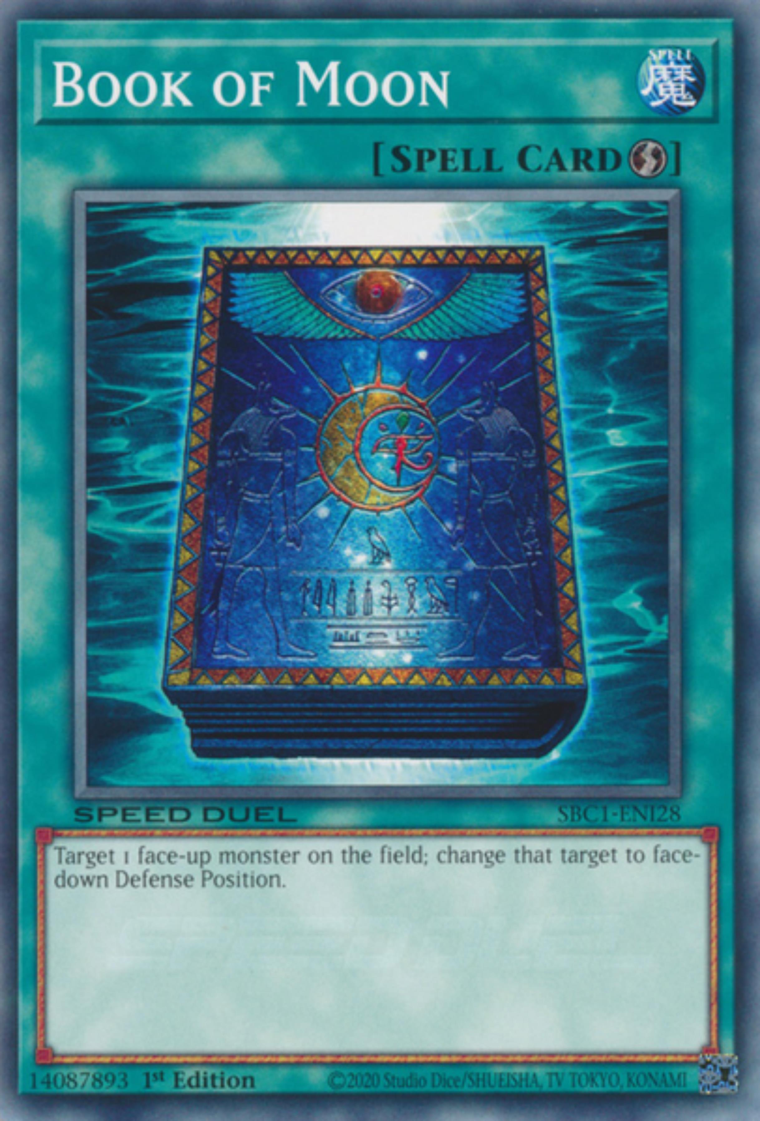 Book of Moon [SBC1-ENI28] Common | The CG Realm