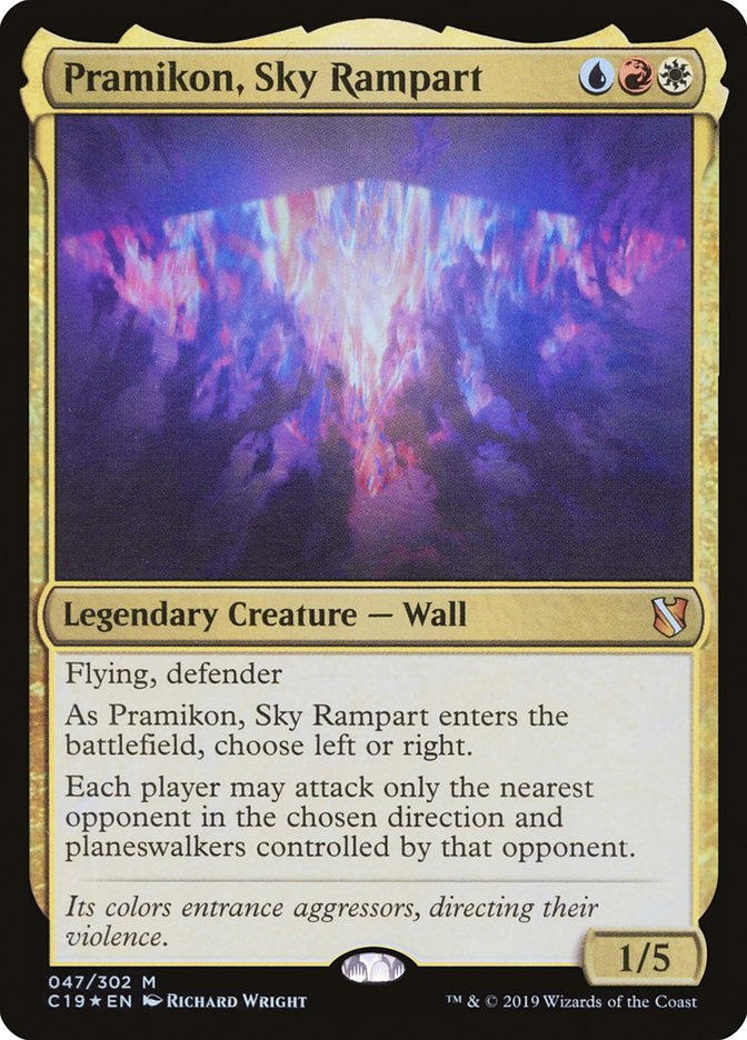 Pramikon, Sky Rampart [Commander 2019] | The CG Realm