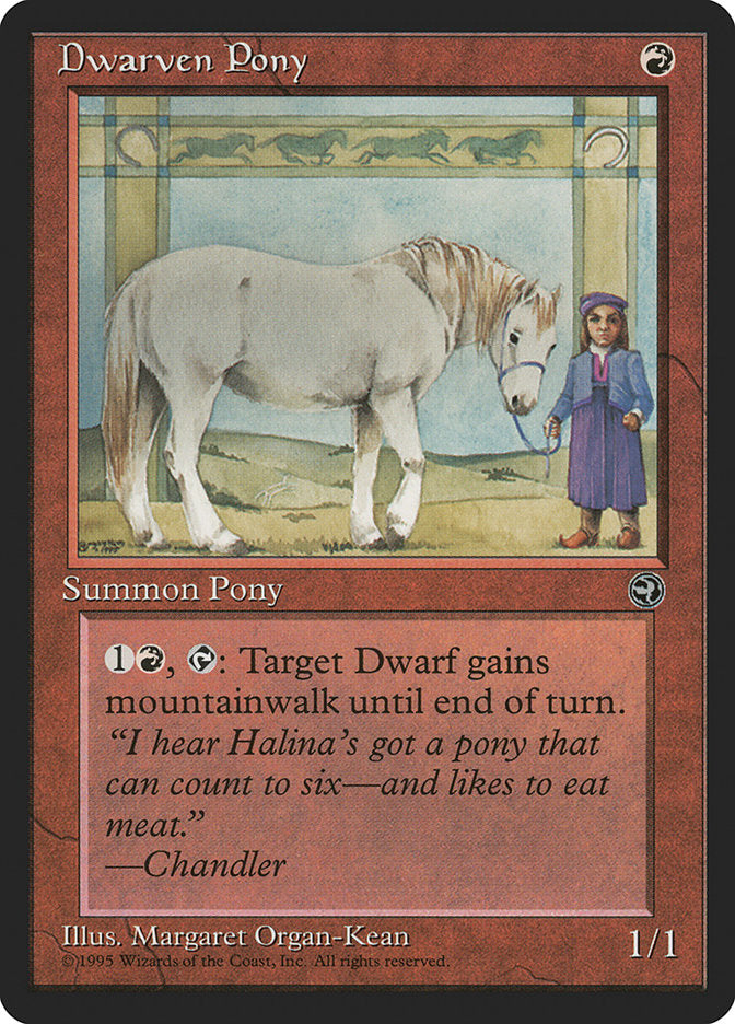 Dwarven Pony [Homelands] | The CG Realm