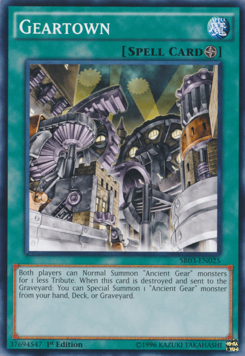 Geartown [SR03-EN025] Common | The CG Realm