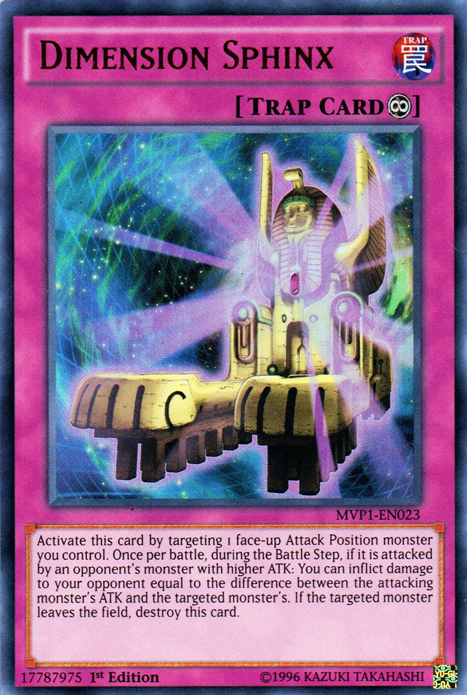 Dimension Sphinx [MVP1-EN023] Ultra Rare | The CG Realm