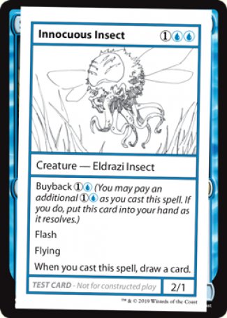 Innocuous Insect (2021 Edition) [Mystery Booster Playtest Cards] | The CG Realm