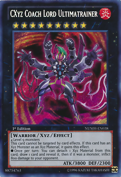 CXyz Coach Lord Ultimatrainer [NUMH-EN038] Secret Rare | The CG Realm