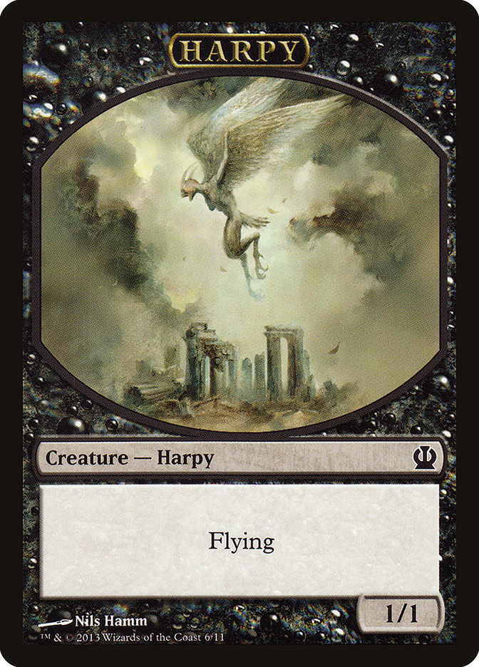 Harpy Token [Theros Tokens] | The CG Realm