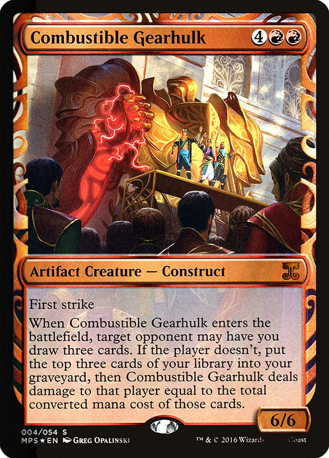 Combustible Gearhulk [Kaladesh Inventions] | The CG Realm