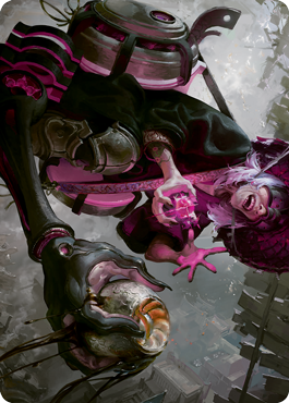 Undercity Scrounger Art Card [Kamigawa: Neon Dynasty Art Series] | The CG Realm
