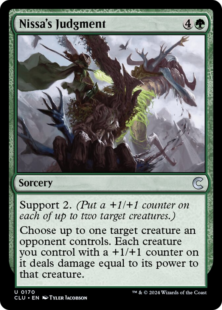 Nissa's Judgment [Ravnica: Clue Edition] | The CG Realm