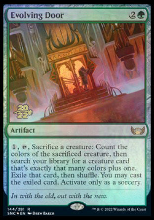 Evolving Door [Streets of New Capenna Prerelease Promos] | The CG Realm