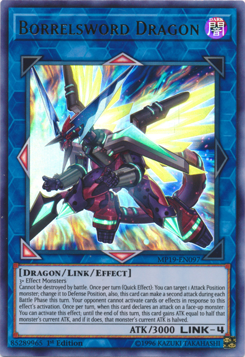 Borrelsword Dragon [MP19-EN097] Ultra Rare | The CG Realm