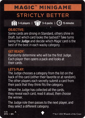 Strictly Better (Magic Minigame) [Strixhaven: School of Mages Minigame] | The CG Realm