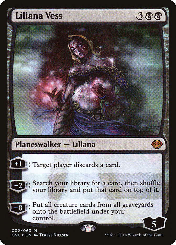 Liliana Vess (Garruk vs. Liliana) [Duel Decks Anthology] | The CG Realm