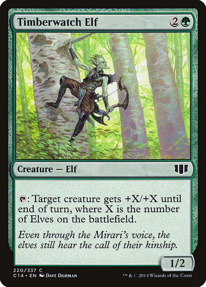 Timberwatch Elf [Commander 2014] | The CG Realm