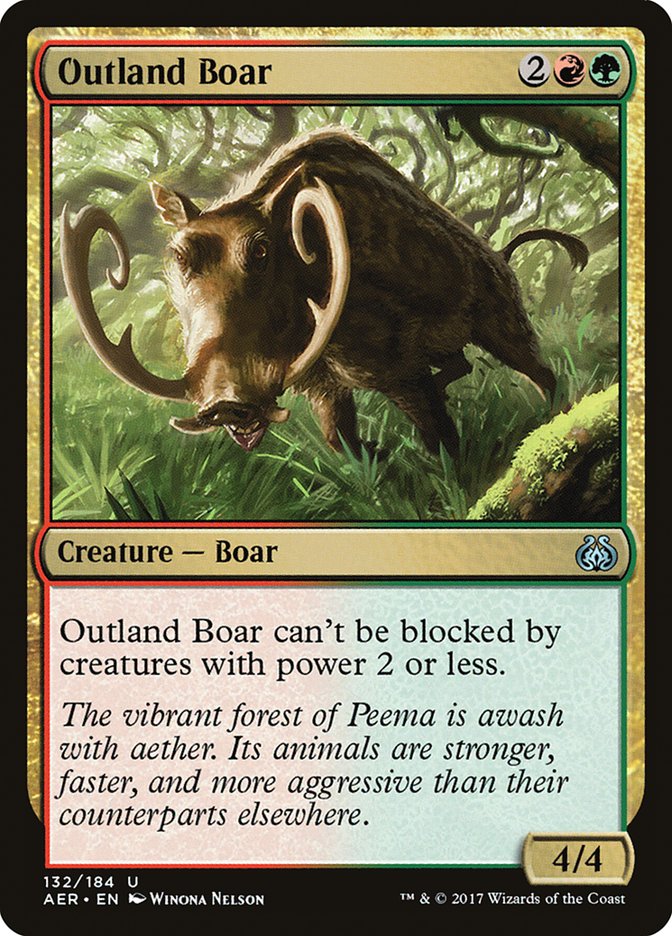 Outland Boar [Aether Revolt] | The CG Realm