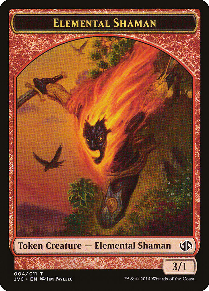 Elemental Shaman Token (Jace vs. Chandra) [Duel Decks Anthology Tokens] | The CG Realm