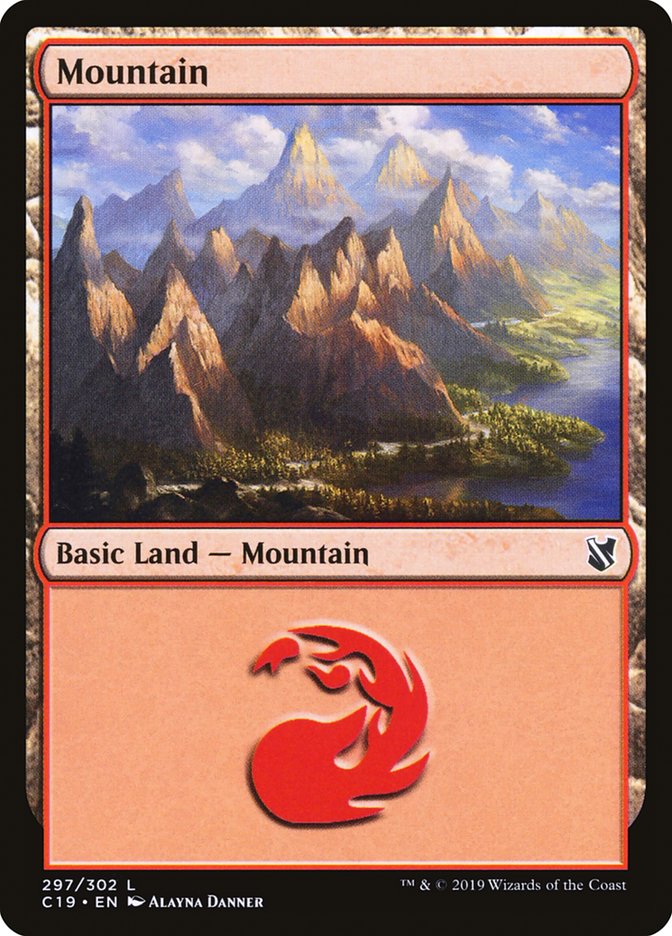Mountain (297) [Commander 2019] | The CG Realm