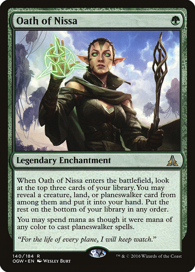 Oath of Nissa [Oath of the Gatewatch] | The CG Realm
