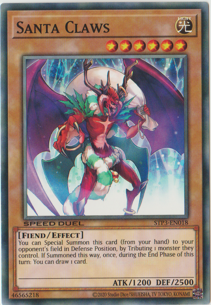 Santa Claws [STP3-EN018] Common | The CG Realm