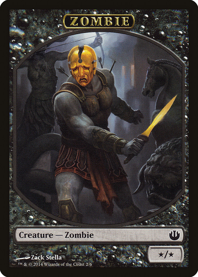 Zombie Token [Journey into Nyx Tokens] | The CG Realm