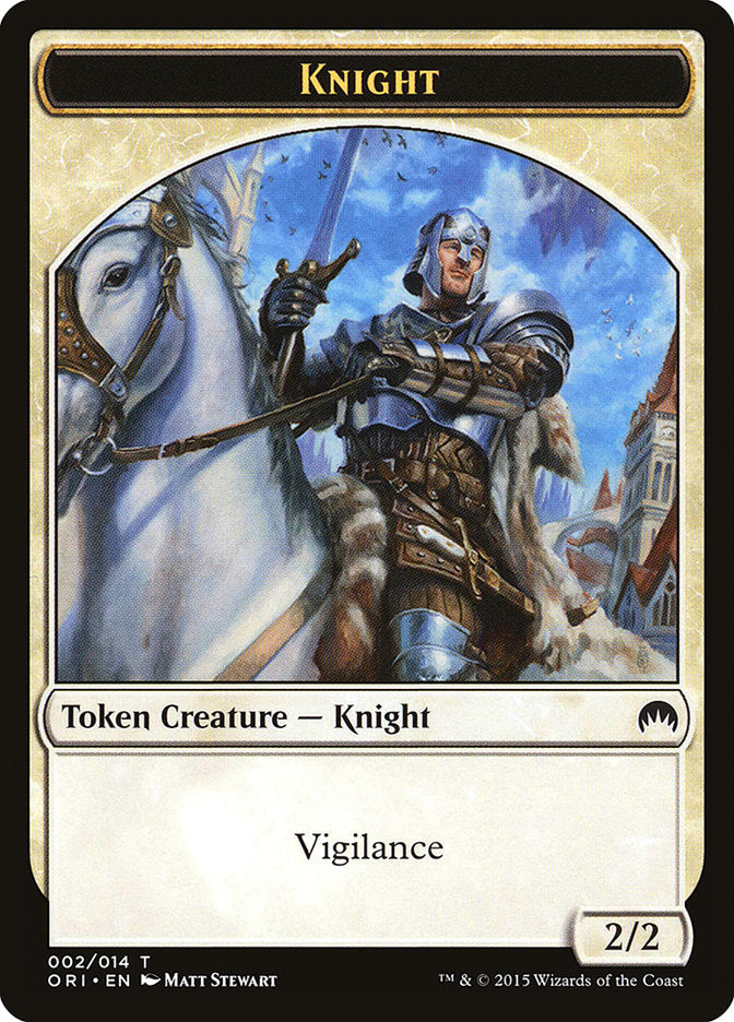 Knight Token [Magic Origins Tokens] | The CG Realm