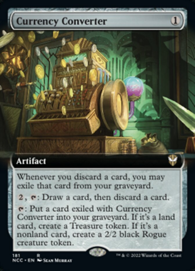 Currency Converter (Extended Art) [Streets of New Capenna Commander] | The CG Realm