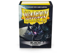 Dragon Shield Classic Sleeve -  Black ‘Signoir’ 100ct | The CG Realm