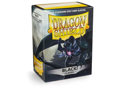 Dragon Shield Classic Sleeve -  Black ‘Signoir’ 100ct | The CG Realm