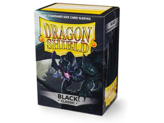 Dragon Shield Classic Sleeve -  Black ‘Signoir’ 100ct | The CG Realm