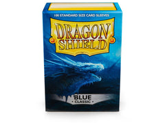 Dragon Shield Classic Sleeve - Blue ‘Drasmorx’ 100ct | The CG Realm