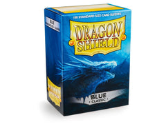 Dragon Shield Classic Sleeve - Blue ‘Drasmorx’ 100ct | The CG Realm