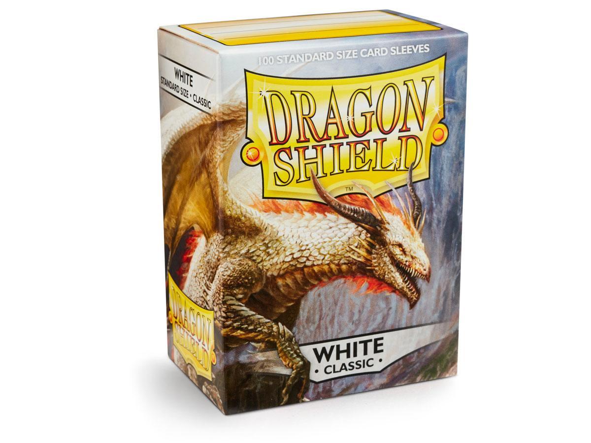 Dragon Shield Classic Sleeve - White ‘Aequinox’ 100ct | The CG Realm