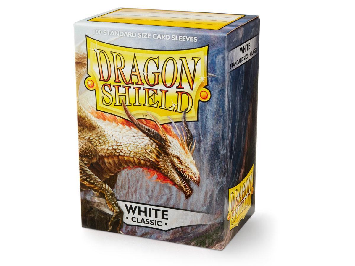 Dragon Shield Classic Sleeve - White ‘Aequinox’ 100ct | The CG Realm