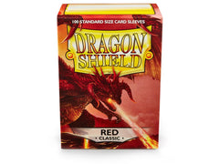Dragon Shield Classic Sleeve - Red ‘Titanius’ 100ct | The CG Realm