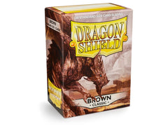 Dragon Shield Classic Sleeve - Brown ‘Brakish’ 100ct | The CG Realm