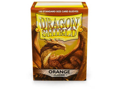 Dragon Shield Classic Sleeve - Orange ‘Pyrox’ 100ct | The CG Realm