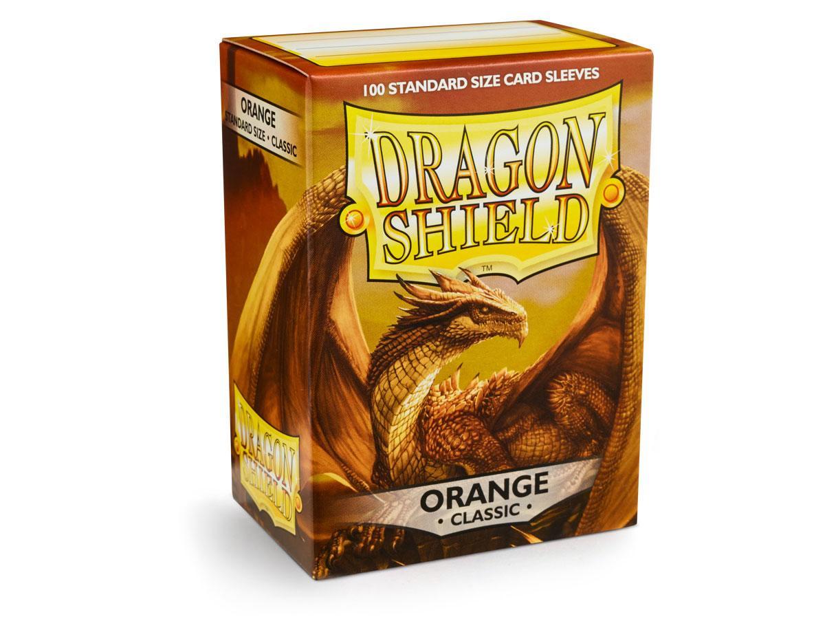 Dragon Shield Classic Sleeve - Orange ‘Pyrox’ 100ct | The CG Realm