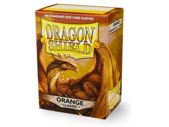 Dragon Shield Classic Sleeve - Orange ‘Pyrox’ 100ct | The CG Realm