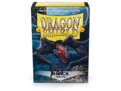 Dragon Shield Matte Sleeve - Black ‘Rhipodon’ 100ct | The CG Realm