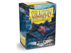 Dragon Shield Matte Sleeve - Black ‘Rhipodon’ 100ct | The CG Realm