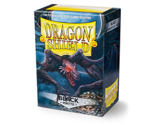 Dragon Shield Matte Sleeve - Black ‘Rhipodon’ 100ct | The CG Realm