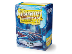 Dragon Shield Matte Sleeve -  Blue ‘Dennaesor’ 100ct | The CG Realm