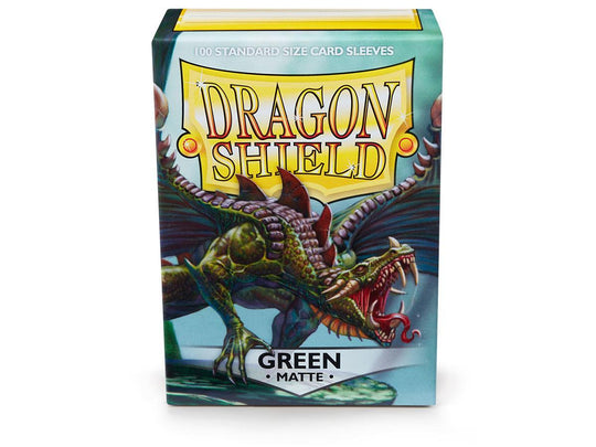 Dragon Shield Matte Sleeve - Green ‘Drakka Fiath’ 100ct