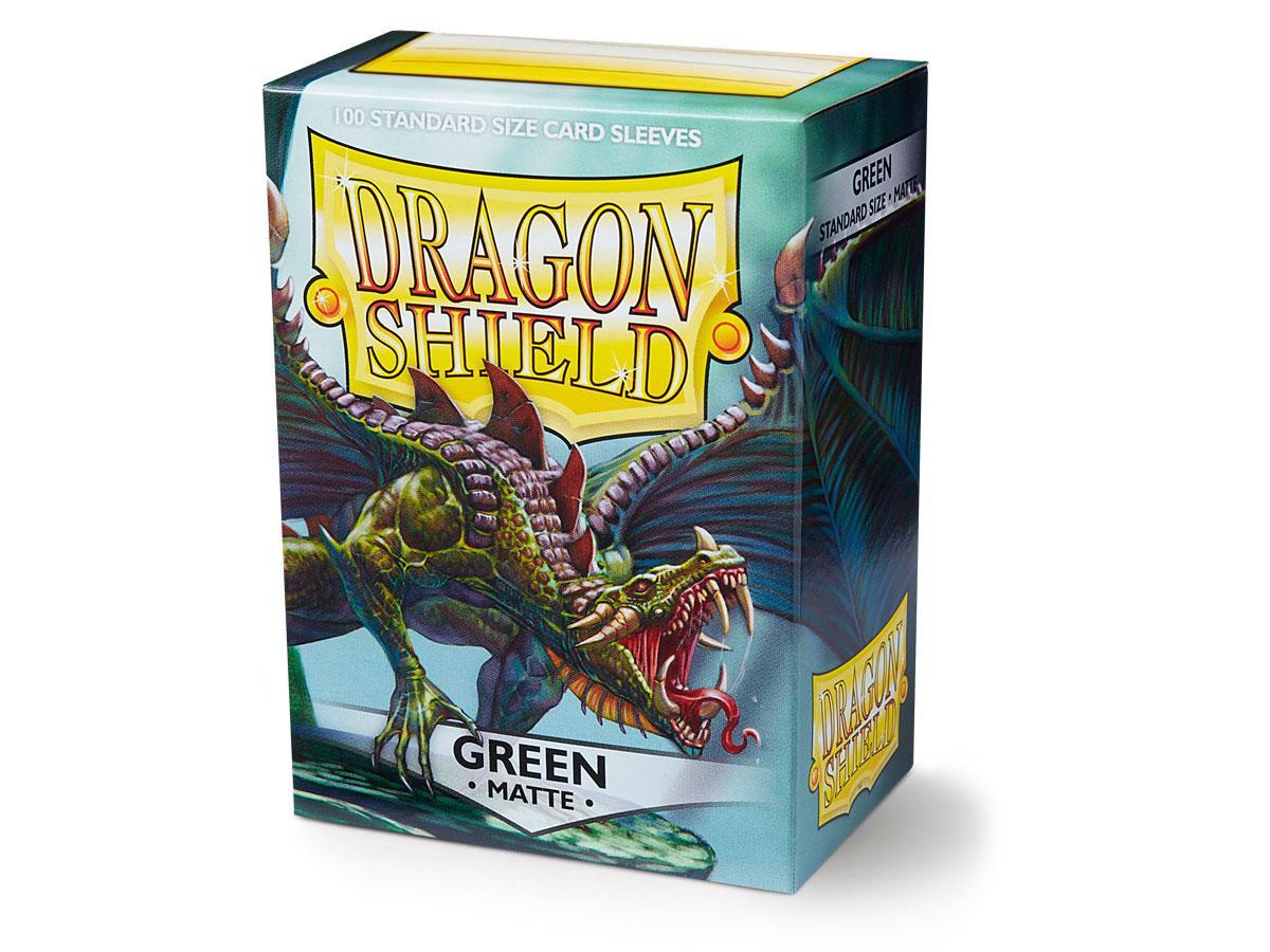 Dragon Shield Matte Sleeve - Green ‘Drakka Fiath’ 100ct | The CG Realm