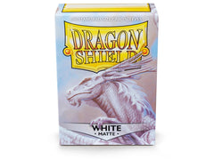 Dragon Shield Matte Sleeve - White ‘Bounteous’ 100ct | The CG Realm