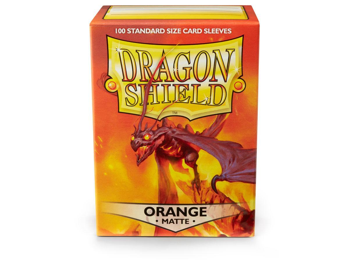 Dragon Shield Matte Sleeve - Orange ‘Usaqin 100ct | The CG Realm