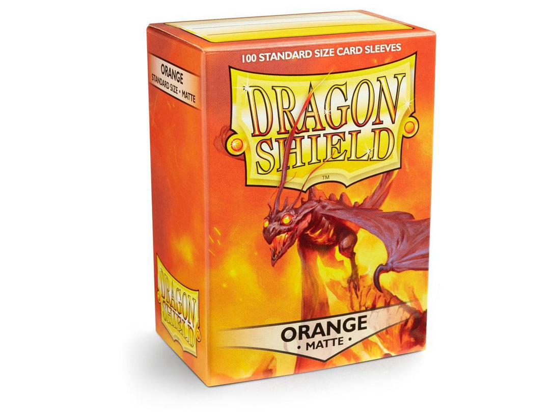 Dragon Shield Matte Sleeve - Orange ‘Usaqin 100ct