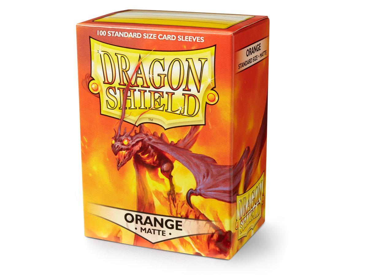 Dragon Shield Matte Sleeve - Orange ‘Usaqin 100ct | The CG Realm