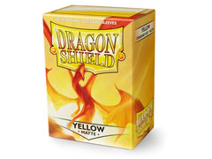 Dragon Shield Matte Sleeve - Yellow ‘Elichaphaz’ 100ct | The CG Realm