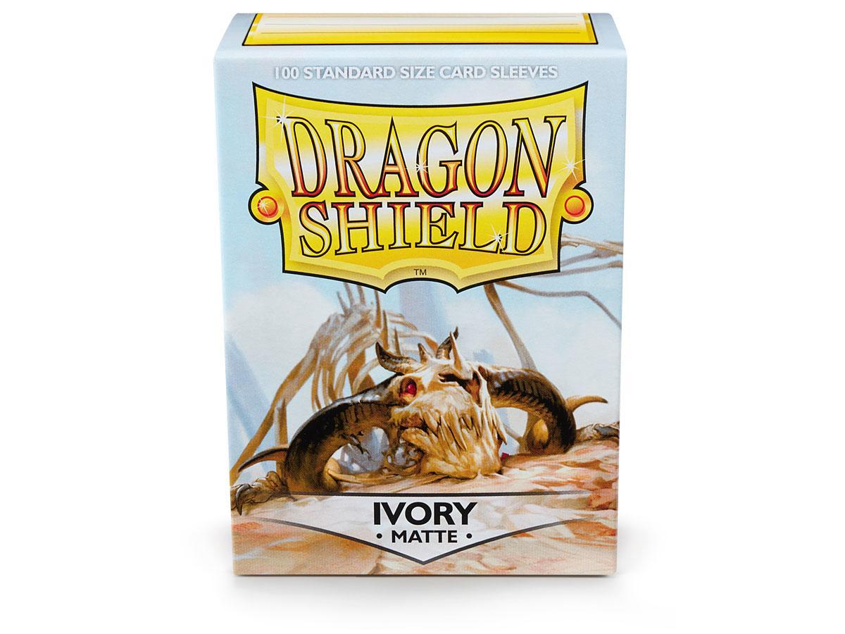 Dragon Shield Matte Sleeve - Ivory ‘Ogier’ 100ct | The CG Realm